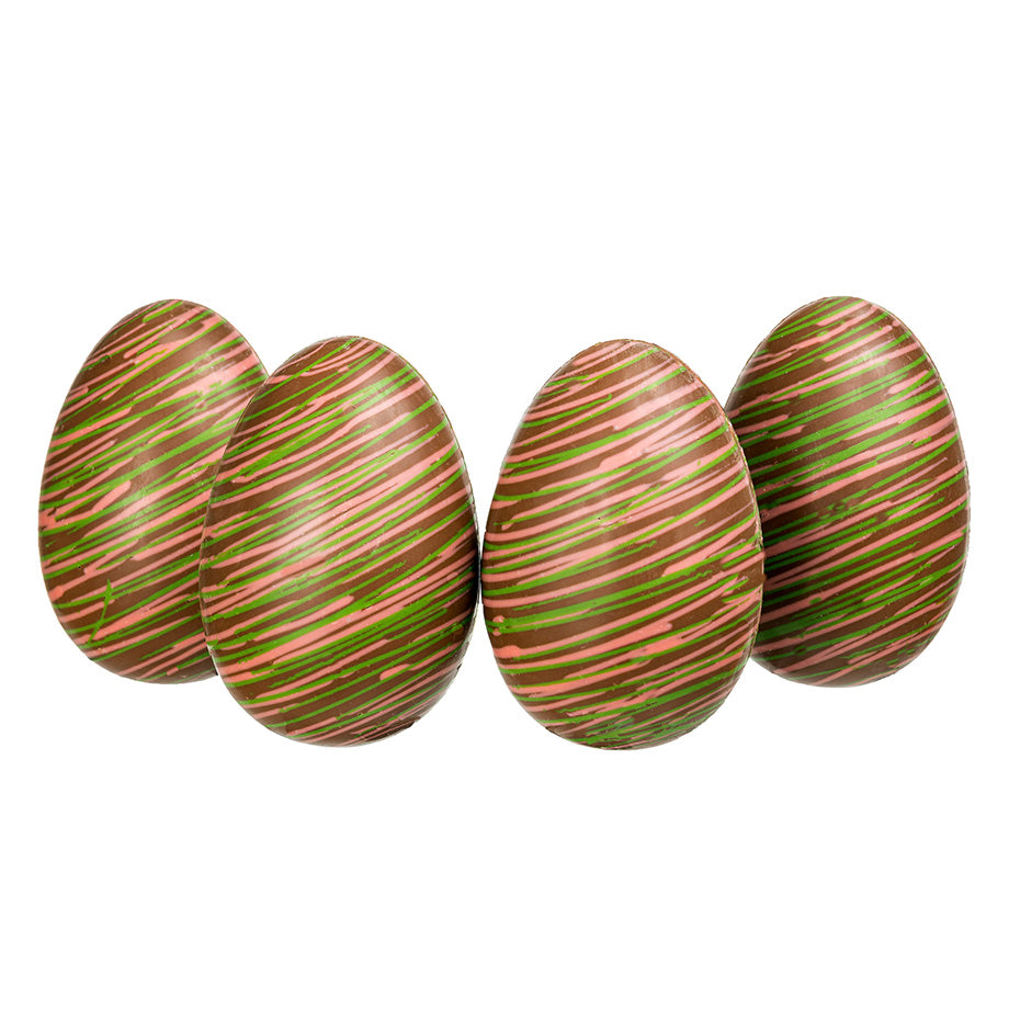 Classic Easter Egg Bundle- 4.5 inches -milk chocolate- Jacques Torres Chocolate