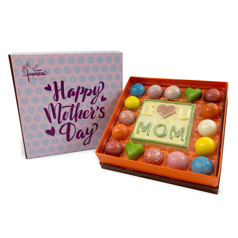 Jacques' I Love You Mom Bonbon Box 16 piece by Jacques Torres